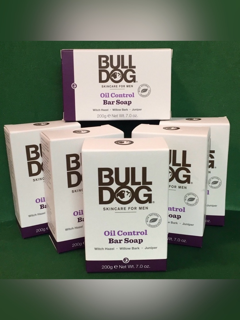 BULL DOG Bar Soap For Men Lot of 6